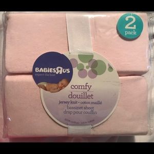 Babies R Us jersey knit Bassinet Sheet